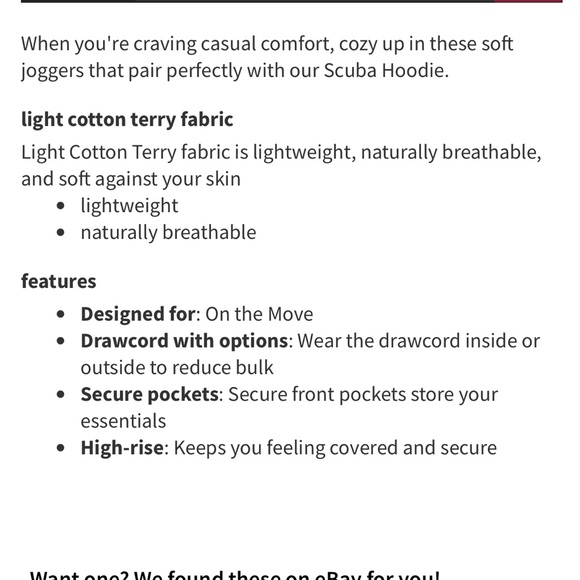 Lululemon Scuba High-Rise Cropped Jogger Black size 4 - Picture 3 of 12